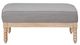 Homelegance® Hampstead Gray/Natural Ottoman-2