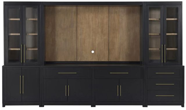 Parker House® Oasis Sable Black 3-Drawer Cabinet-4