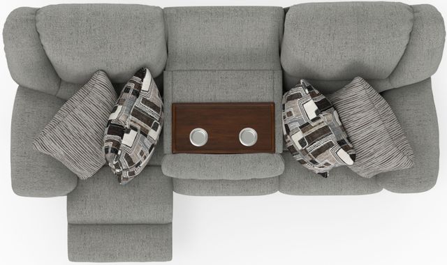Catnapper® Trifecta Nature Power Reclining Sofa with Drop Down Table-4