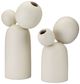 Currey & Company 2-Piece Ivory Ensemble Object Set-1