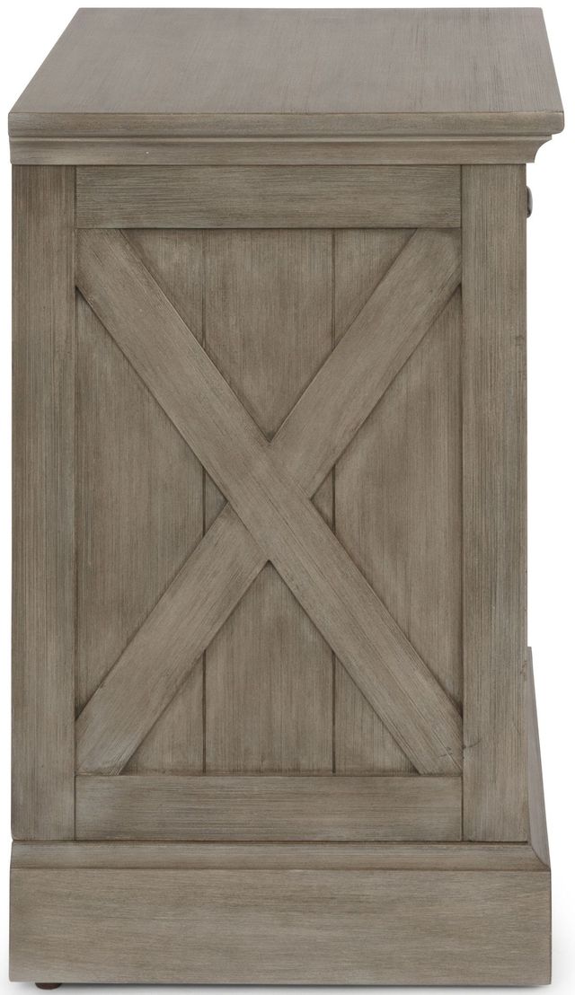 homestyles® Mountain Lodge Gray Nightstand-4