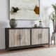 Classic Home Lisbon Gray/Weathered Black Sideboard-1