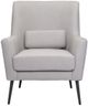 Zuo® Modern Ontario Gray Accent Chair-1