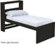 Crate Designs™ Furniture Espresso Twin XL Captain's Youth Bookcase Bed-0