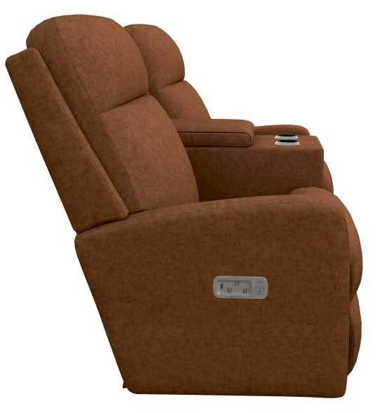 LIE ♡ La-Z-Boy® Finley Clay Power Wall Reclining Loveseat with