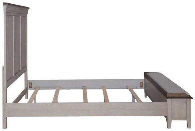 Liberty Furniture Ivy Hollow Dusty Taupe/Weathered Linen King Storage Bed-3