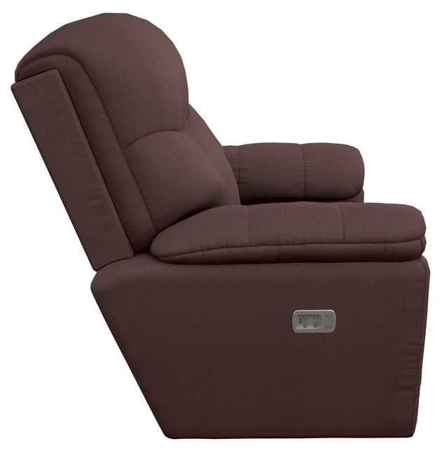 La-Z-Boy® Morrison Burgundy Power Wall Recliner with Headrest and Lumbar-2