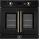 FORNO® Asti Alta Qualita 30" Black Single Electric Wall Oven -0