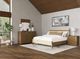 Riverside Furniture Bozeman Toasted Almond/White Queen Upholstered Bed-4