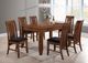 Nationwide Furniture Distributors 7 Piece Brandy Dining Set-0