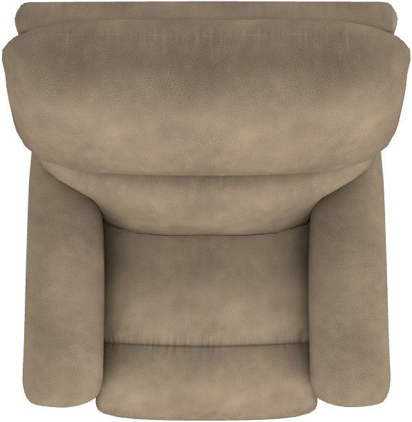 La-Z-Boy® Brooks Mushroom Power Wall Recliner with Headrest and Lumbar-4