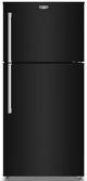 Maytag® 30" 19.3 Cu. Ft. Black Garage Ready Top Freezer Refrigerator-0