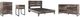 Signature Design by Ashley® Neilsville 4-Piece Multi Gray Queen Panel Platform Bed Set-0