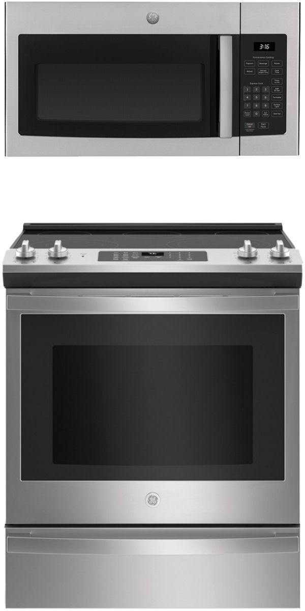 GE® 2 Piece Stainless Steel Kitchen Package-0