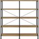 Coaster® Analiese Mango Double Bookshelf-3