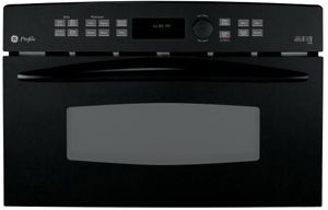 GE Profile™ Advantium® 27" Electric Single Oven Built In-Black-0