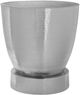 Monarch Specialties Inc. Chrome Iron Round Pedestal Drum Table-0