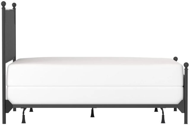 HH2 Home McArthur Matte Black/Gray King Panel Bed without Frame-3