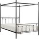 Mazin Furniture Chelone Queen Canopy Bed-1