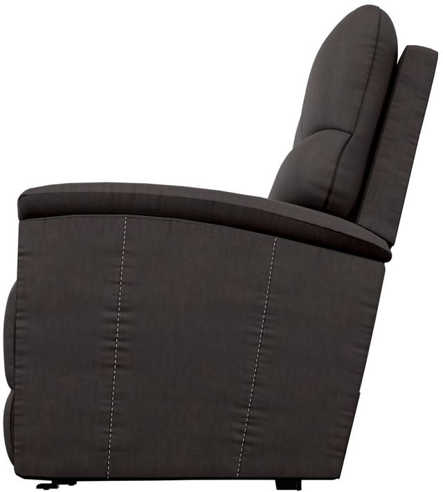 La-Z-Boy® Trouper Walnut Leather Manual Wall Recliner-3