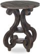 Magnussen Home® Bellamy Peppercorn Round Accent Table-1