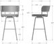 Amisco Customizable Enya Swivel Bar Stool-2