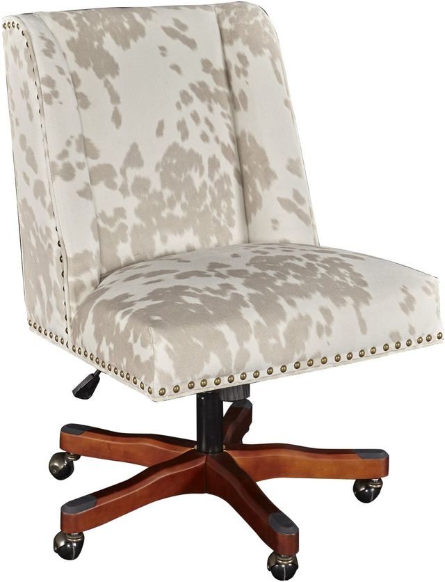 Linon Draper Palomino Office Chair-0