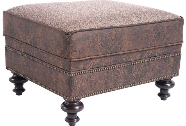 Marshfield Furniture Quincy Gray Ottoman-0