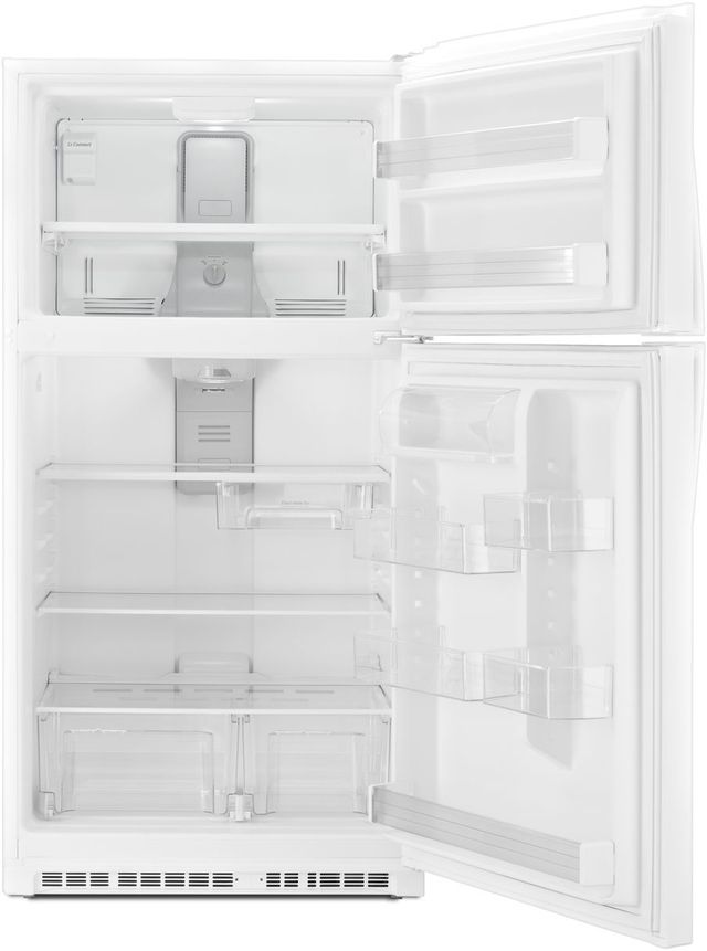 Whirlpool® 33" 21.3 Cu. Ft. White Top Freezer Refrigerator-1