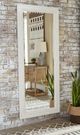 Signature Design by Ashley® Jacee Antique White Floor Mirror-4