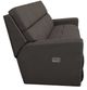 La-Z-Boy® Apollo Slate Leather Power Reclining Sofa with Headrest-2