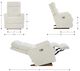 La-Z-Boy® Lennon Bisque Power Rocking Recliner with Headrest-2
