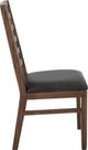 International Furniture Direct Walnut 7-Piece Brown Upholstered Dining Set-4