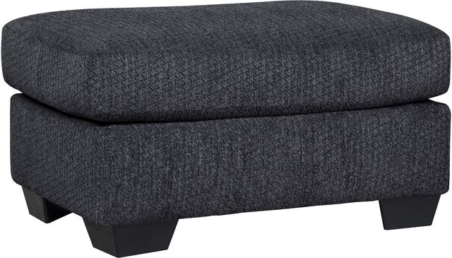 Benchcraft® Wixon Slate Ottoman-0