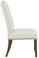 Fairfield® Customizable Entree Dining Empire Tall Tufted Back Dining Chair with Tobacco Legs-2