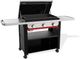 Weber® Slate™ 30" Black Outdoor Freestanding Gas Griddle-3