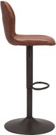 Zuo® Modern Vital Dark Bronze/Vintage Brown Bar Stool-2