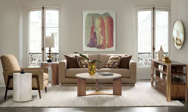 Hooker® Furniture Eleana Light Caramel/Sunlit Bronze Entertainment Console-1