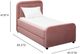 TOV Furniture Briella Salmon Twin Trundle Bed-2