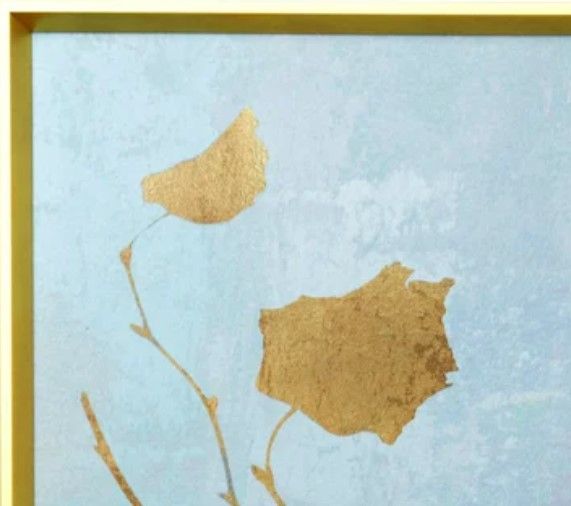 Stylecraft Blue/Gold Wall Art-1