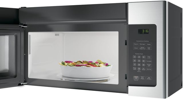 GE® 1.6 Cu. Ft. Stainless Steel Over The Range Microwave-1