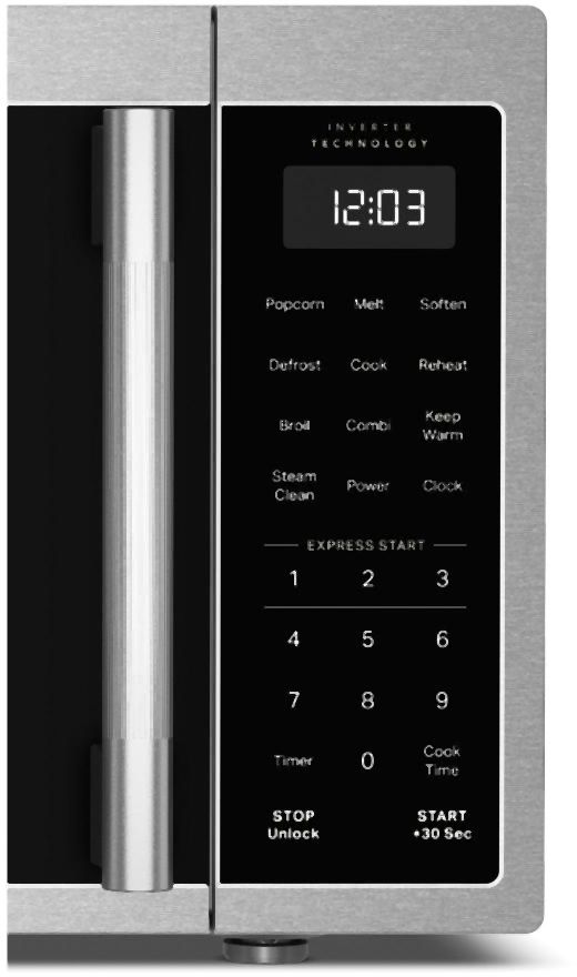 KitchenAid® 1.2 Cu. Ft. PrintShield Stainless Steel Countertop Microwave-3