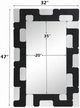 ACME Furniture Dara Black Accent Mirror-2