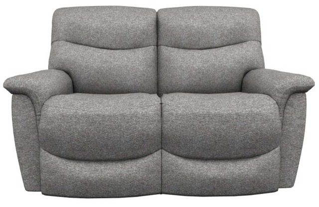 La-Z-Boy® James Smoke Manual Reclining Loveseat-1