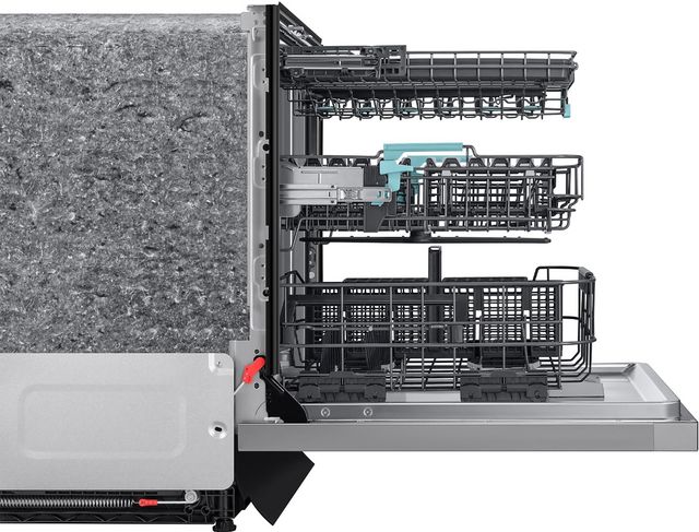 Lave-vaisselle encastré à commandes dissimulées de 24 po Samsung® - Acier inoxydable argent-5