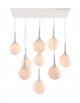 Zuo® Epsilon White Ceiling Lamp-0