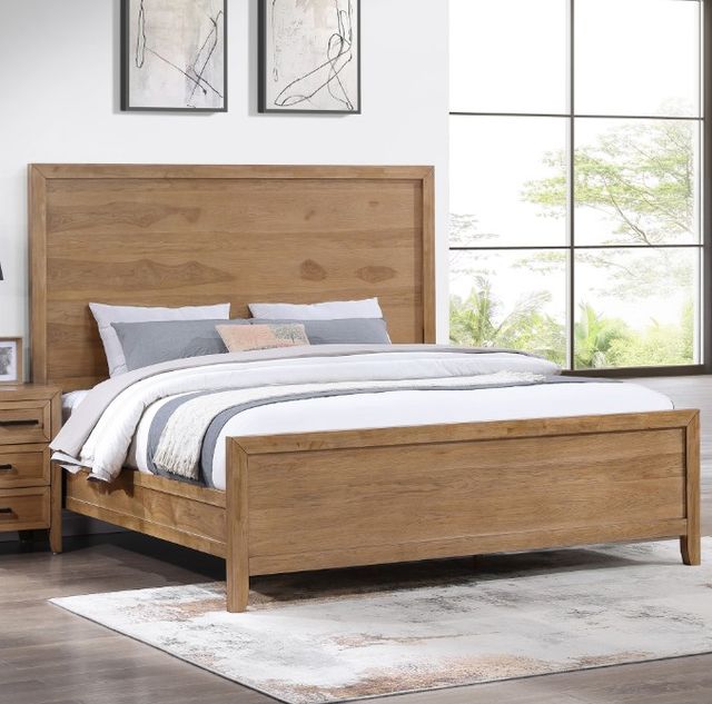New Classic® Home Furnishings Keesha Blonde Queen Panel Bed-2