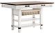 Signature Design by Ashley® Valebeck Brown Counter Height Dining Table with White Pedestal -0