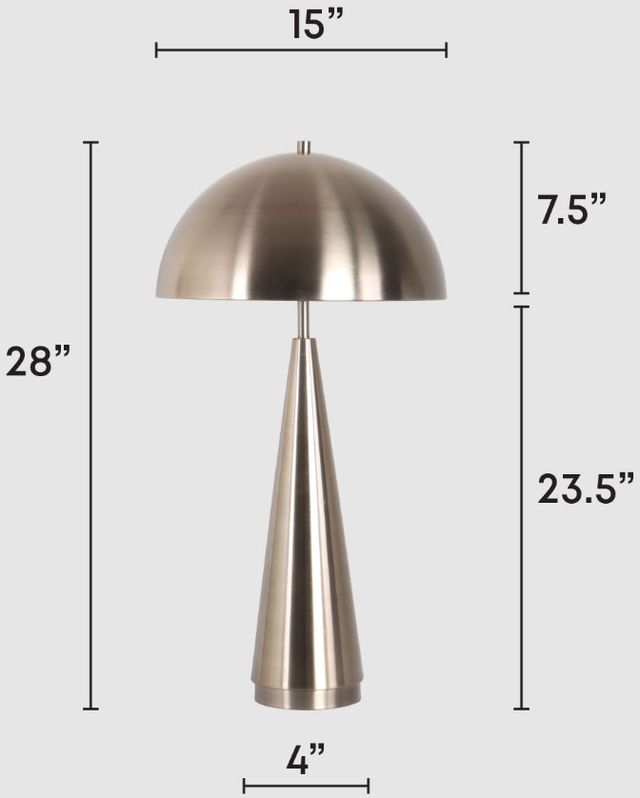 Classy Living 2-Piece Brass Taper Antique Brass Table Lamp Set-1