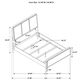 Coaster® Arini 5-Piece Black/Gray Queen Bedroom Set-2